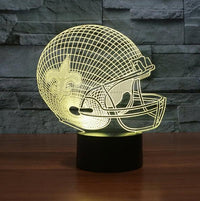 Thumbnail for NFL NEW ORLEANS SAINTS 3D LED LIGHT LAMP