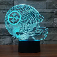 Thumbnail for NFL PITTSBURGH STEELERS 3D LED LIGHT LAMP