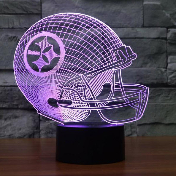 NFL PITTSBURGH STEELERS 3D LED LIGHT LAMP
