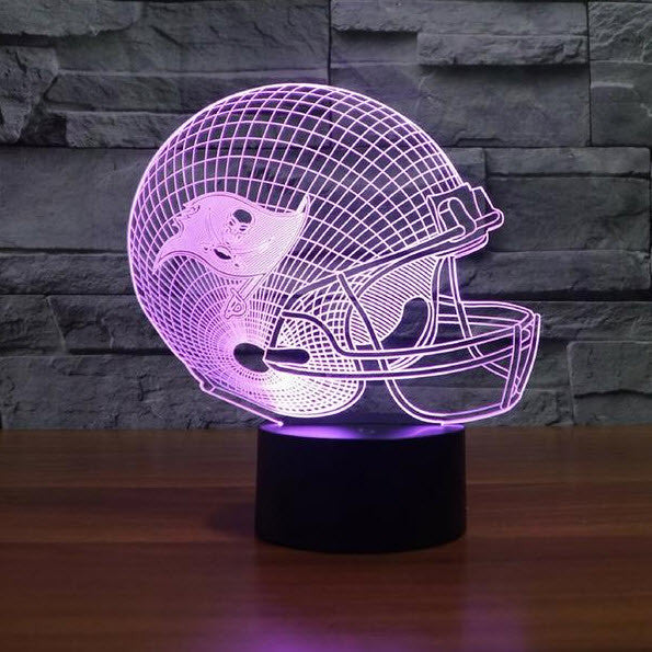 NFL TAMPA BAY BUCCANEERS 3D LED LIGHT LAMP
