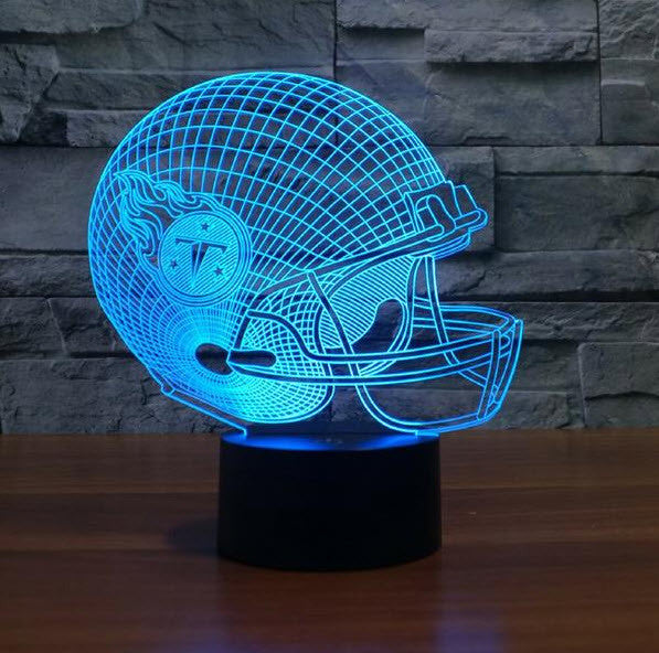 NFL TENNESSEE TITANS 3D LED LIGHT LAMP