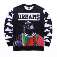 Thumbnail for Biggie Smalls Dream$ Allover Print Crewneck Sweatshirt - TshirtNow.net - 1