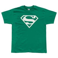 Thumbnail for Superman White Logo Kelly Green Tshirt - TshirtNow.net - 1