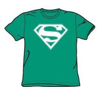 Thumbnail for Superman White Logo Kelly Green Tshirt - TshirtNow.net - 2