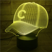 Thumbnail for MLB CHICAGO CUBS 3D LED LIGHT LAMP