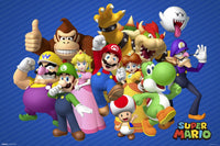 Thumbnail for Super Mario Crew Gaming Poster - TshirtNow.net