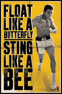Thumbnail for Muhammad Ali Float like a butterfly, sting like a bee Poster - TshirtNow.net