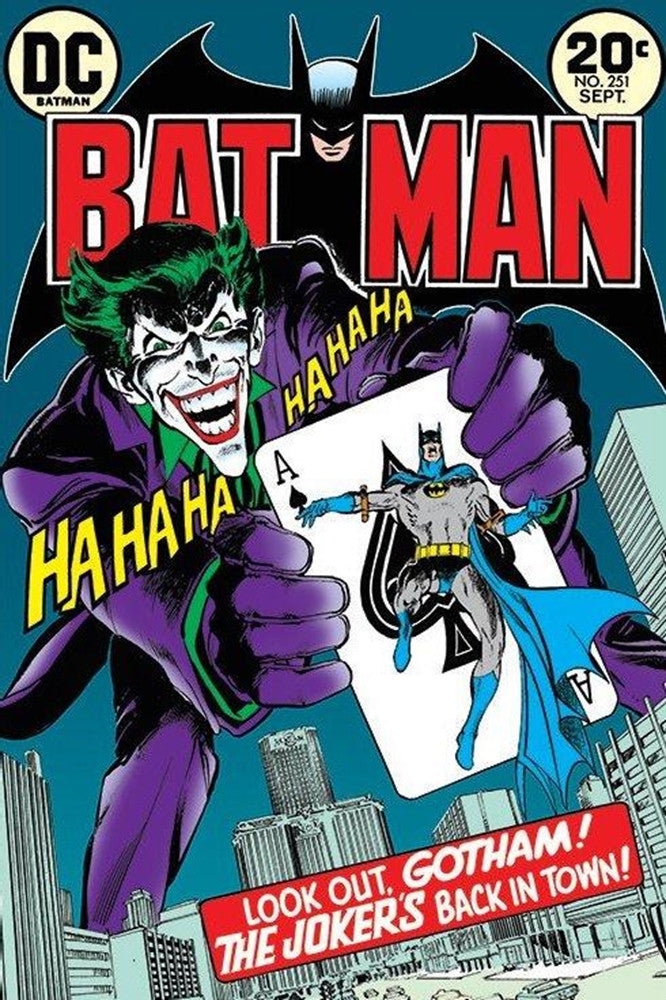 Batman Joker's Back Comic Poster - TshirtNow.net
