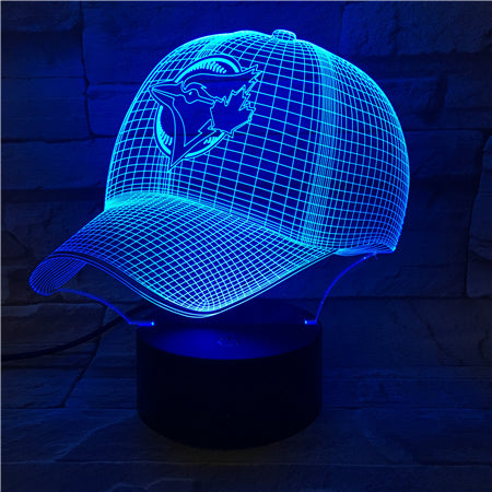 MLB TORONTO BLUE JAYS 3D LED LIGHT LAMP