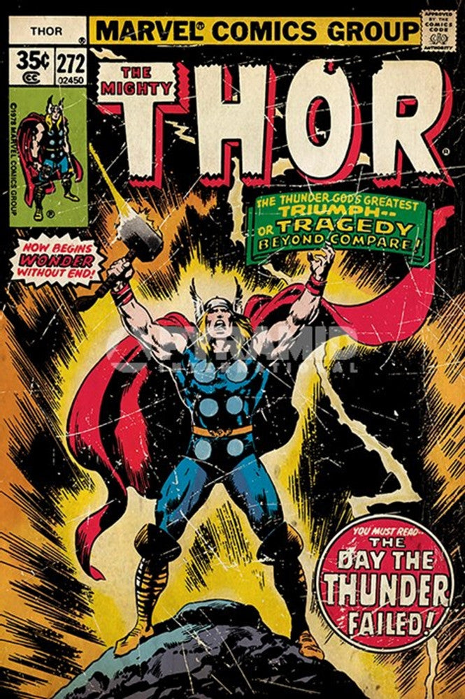 Thor Thunder Failed Comic Poster - TshirtNow.net