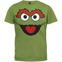 Thumbnail for Sesame Street Oscar Face T-shirt Oscar The Grouch Tshirt - TshirtNow.net