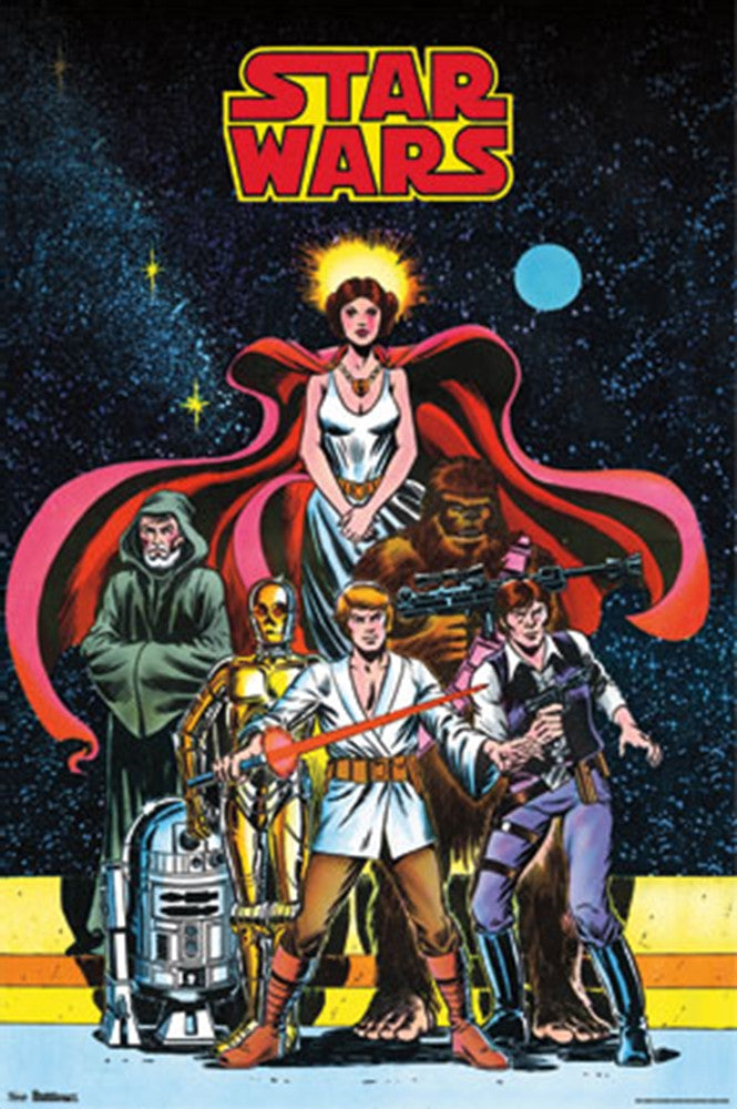 Star Wars Comic Cover Poster - TshirtNow.net