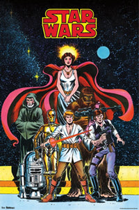 Thumbnail for Star Wars Comic Cover Poster - TshirtNow.net