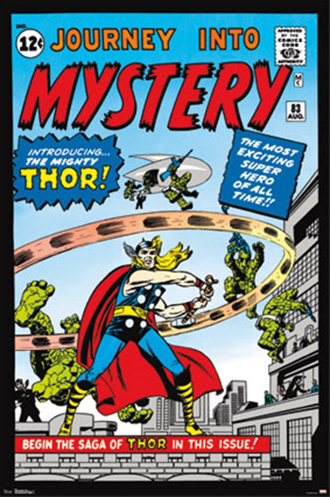 Thor Journey To Mystery Comic Poster - TshirtNow.net