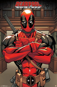 Thumbnail for Deadpool Arms Crossed Comic Poster - TshirtNow.net