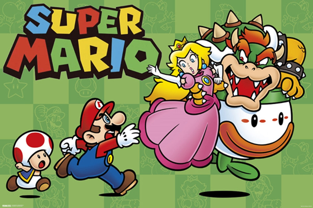 Super Mario Chase Gaming Poster - TshirtNow.net