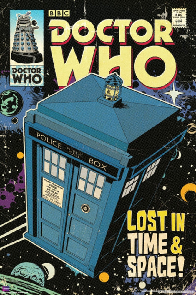 Doctor Who Lost in Time and Space Comic Poster - TshirtNow.net