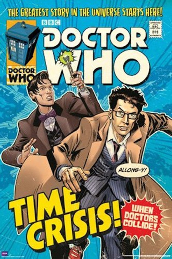 Doctor Who Time Crisis Comic Poster - TshirtNow.net
