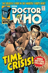 Thumbnail for Doctor Who Time Crisis Comic Poster - TshirtNow.net
