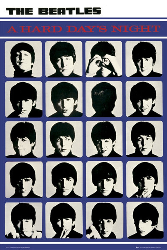 Beatles A Hard Day's Night Poster - TshirtNow.net