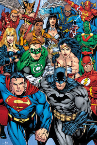 Thumbnail for DC Comics Character Collage Poster - TshirtNow.net