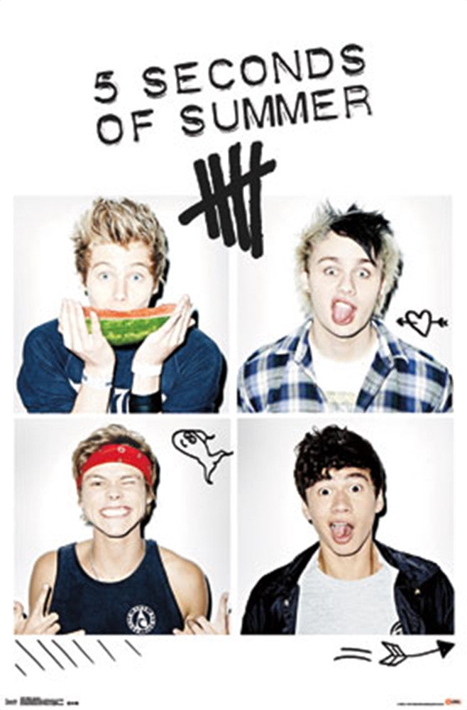 5 Seconds Of Summer Poster - TshirtNow.net