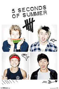 Thumbnail for 5 Seconds Of Summer Poster - TshirtNow.net