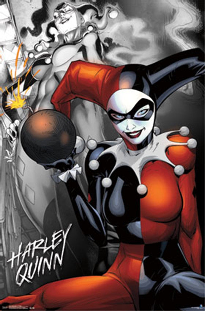 Harley Quinn Bomb Comic Poster - TshirtNow.net