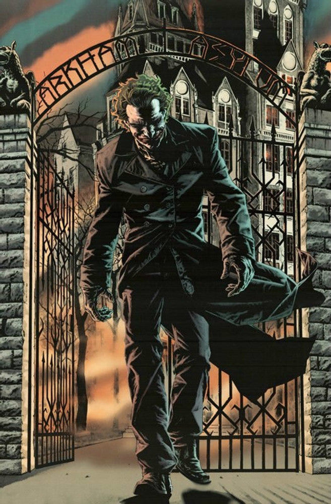 Batman Joker Arkham Asylum Comic Poster - TshirtNow.net