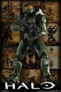 Thumbnail for HALO Grid Gaming Poster - TshirtNow.net