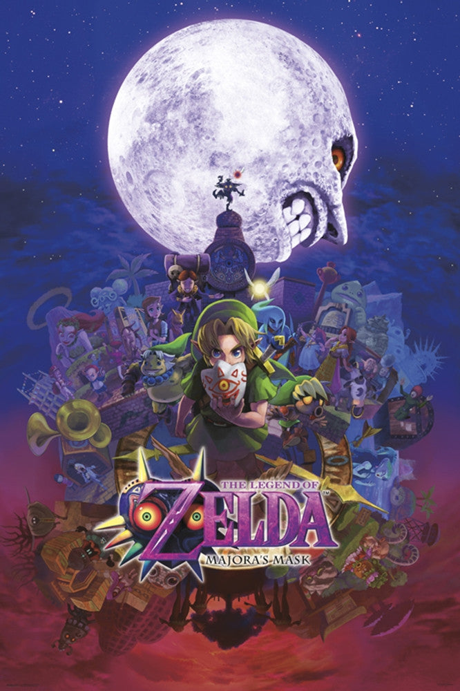 Zelda Majora's Mask Gaming Poster - TshirtNow.net