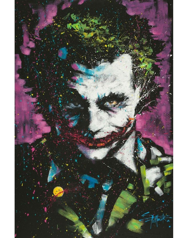 Batman Joker Ha Ha Portrait Comic Poster - TshirtNow.net