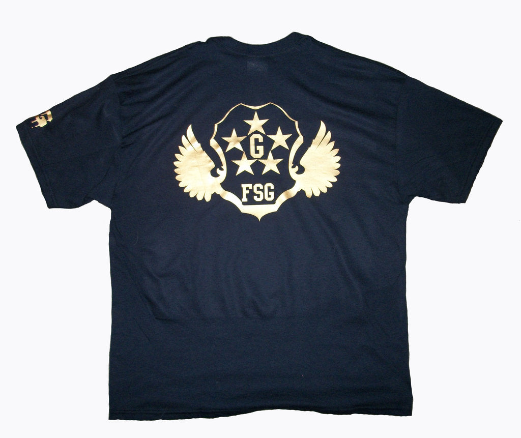 Five Star G "The General" Tshirt, Navy - TshirtNow.net - 2