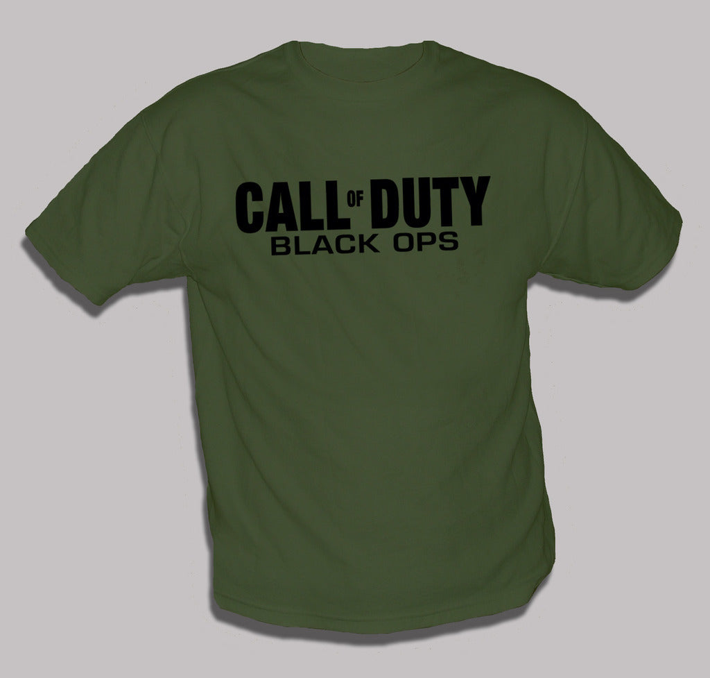 Call of Duty Black Ops Logo Tshirt - TshirtNow.net - 1