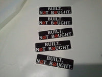 Thumbnail for Built Not Bought - Die Cut Decal - Sticker - GhostBusters NH - TshirtNow.net - 2
