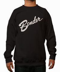 Thumbnail for Bender Black Crewneck Sweatshirt - TshirtNow.net - 1