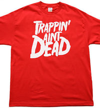 Thumbnail for Trappin Aint Dead: Young Jeezy Tshirt: Red With White Print - TshirtNow.net - 1