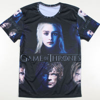 Thumbnail for Game Of Thrones Faces Allover 3D Print Tshirt - TshirtNow.net - 1