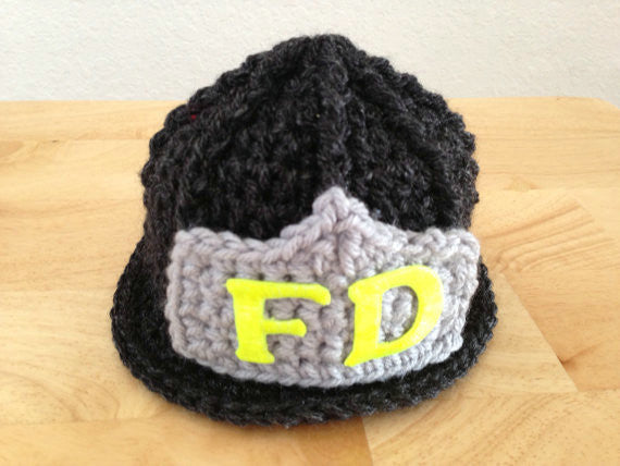 Newborn Infant Firefighter Baby Bunkers Handmade Crochet Knitted Costume - TshirtNow.net - 4