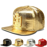 Thumbnail for Fashion Baseball Leather Snapback with Gold Rhinestone Maybach Logo MMG Cap - TshirtNow.net - 3