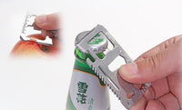 Thumbnail for 11 in 1 Multifunction Outdoor Hunting Survival Camping Pocket Military Credit Card Knife Multitool
