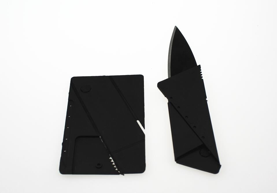 Credit card knife mini outdoor pocket knife Hunting camping hand tool knife sharp portable survival folding knife