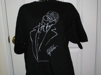 Thumbnail for Ray Charles Outline Adult Black Size XL Extra Large Tshirt - TshirtNow.net - 2