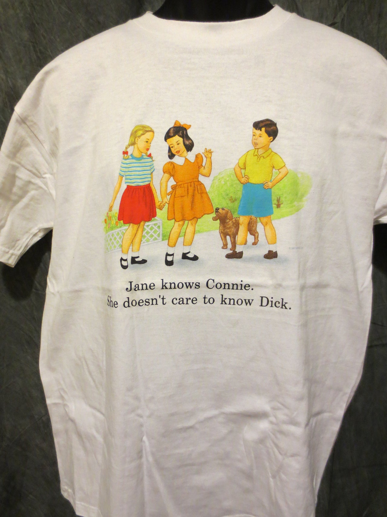 Childhood Jane Knows Connie She Doesn't Care to Know Dick Tshirt - TshirtNow.net - 5