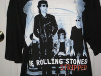 Thumbnail for Rolling Stones Stripped Adult Black Size XL Extra Large Tshirt - TshirtNow.net - 1