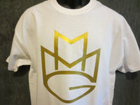 Thumbnail for Maybach Music Group Tshirt: White Tshirt with Gold Print - TshirtNow.net - 11