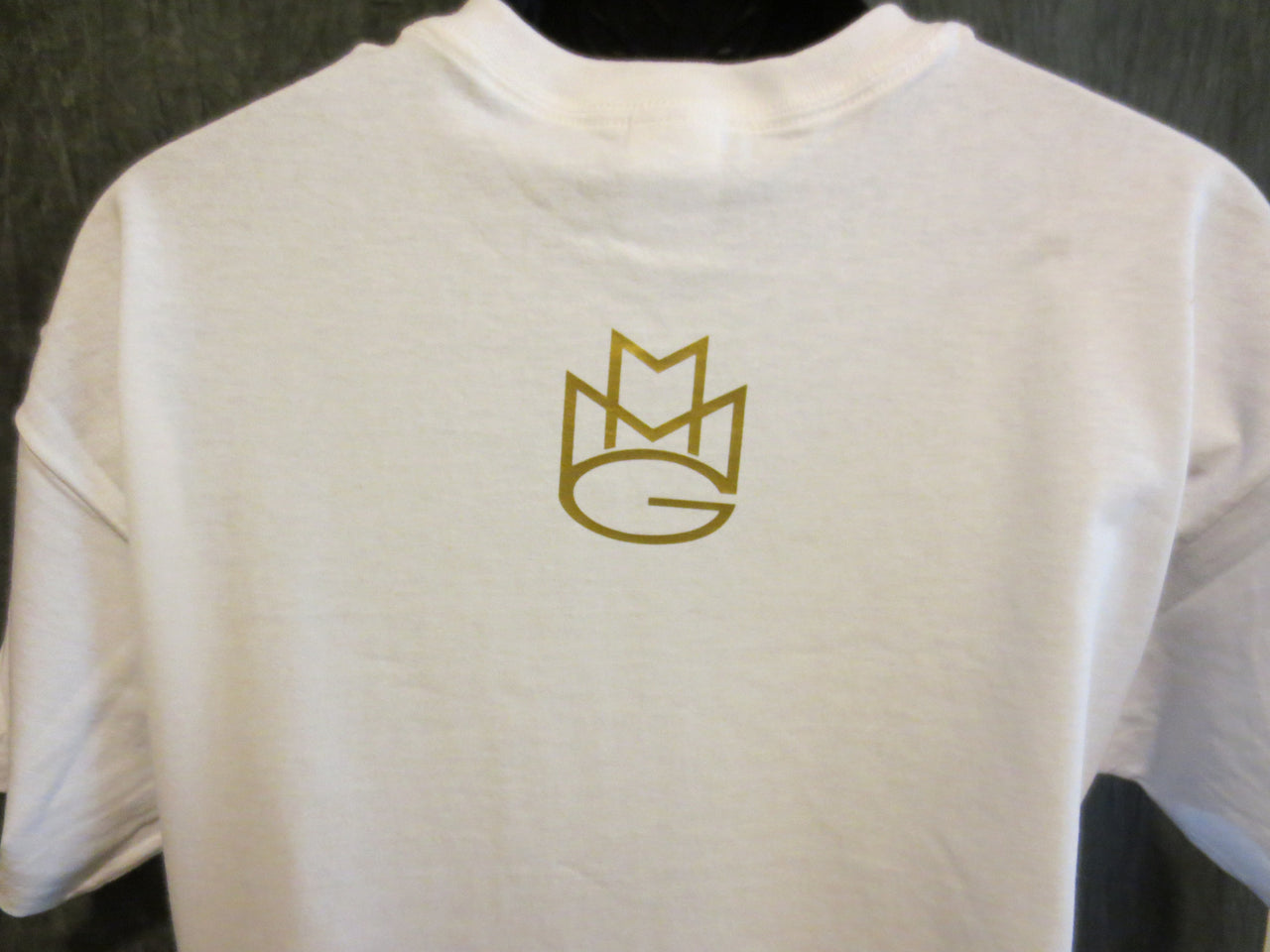 Maybach Music Group Tshirt: White Tshirt with Gold Print - TshirtNow.net - 10