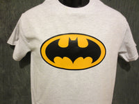 Thumbnail for Batman Classic Logo White Tshirt - TshirtNow.net - 2
