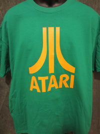 Thumbnail for Atari Logo Tshirt: Green With Yellow Print - TshirtNow.net - 5