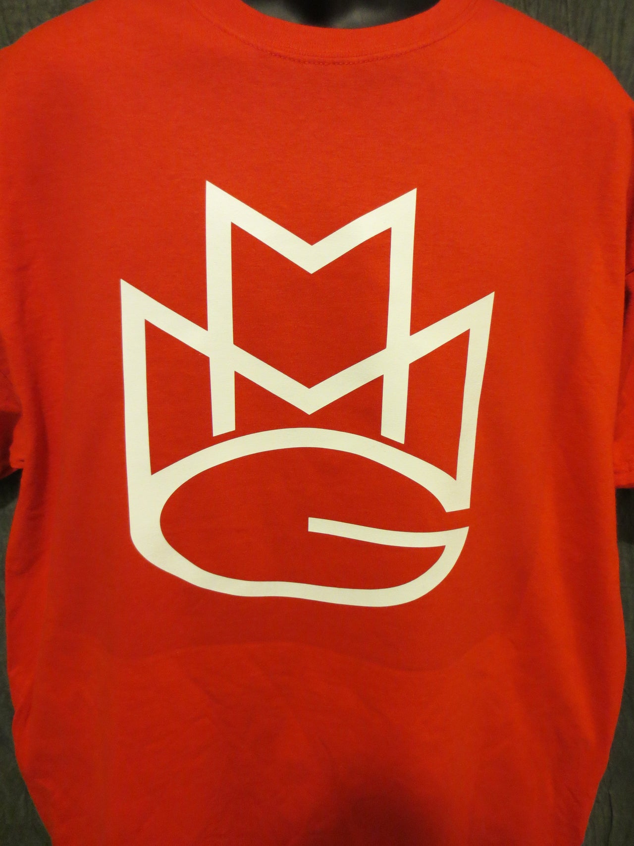 Maybach Music Group Tshirt:Red with White Print - TshirtNow.net - 3